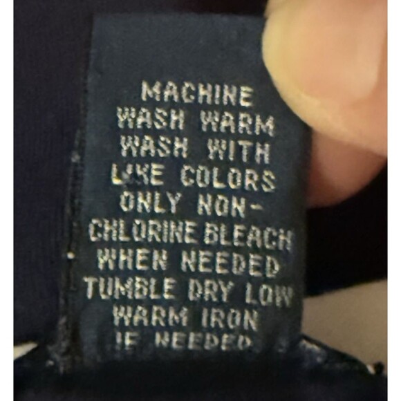 Polo Ralph Lauren Rugby Shirt Blue Red Striped LS Y2K Preppy Sports SZ L (16-18) - Picture 8 of 10